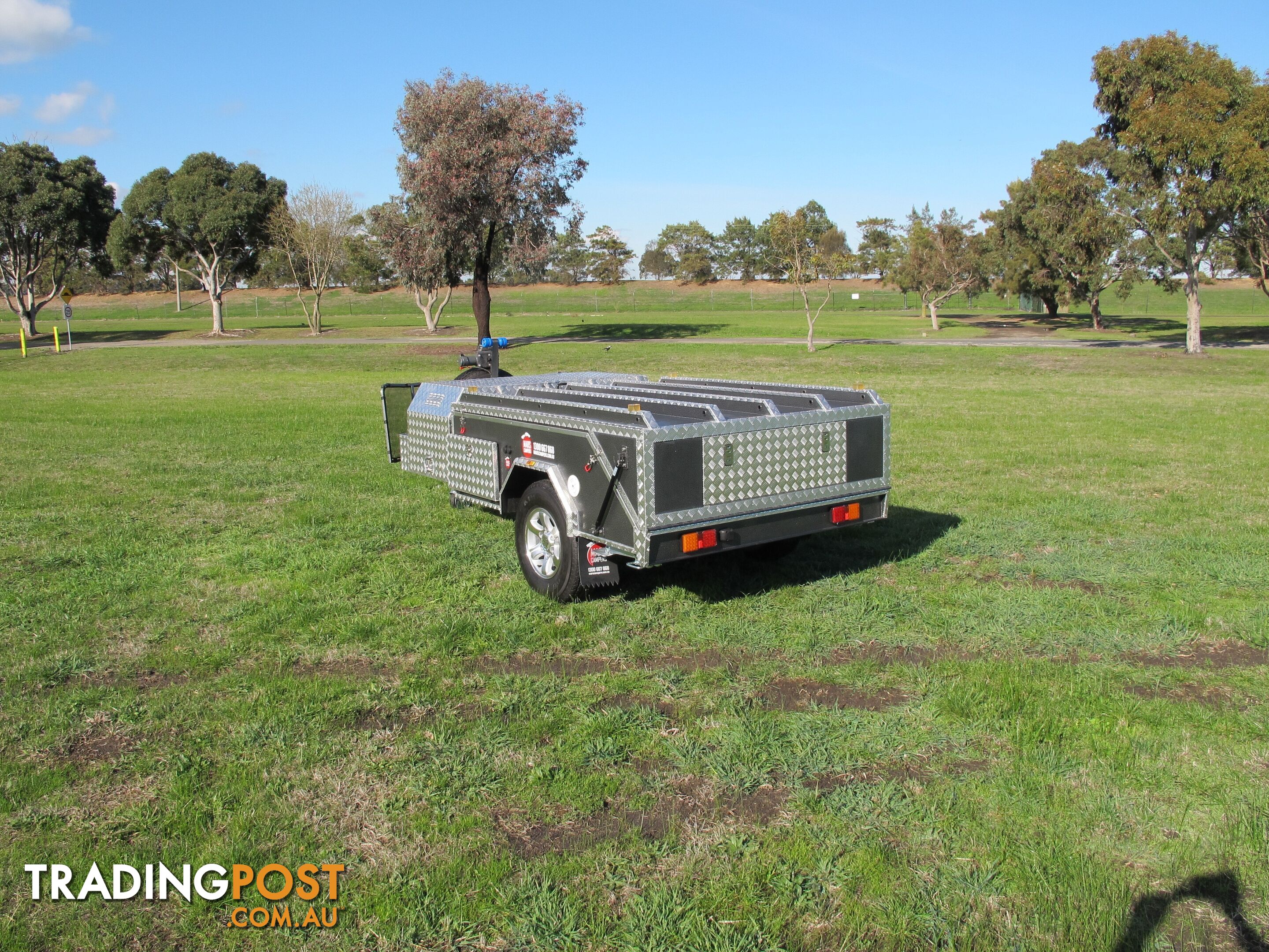 Extremo | Hard Floor Rear Fold Camper Trailer