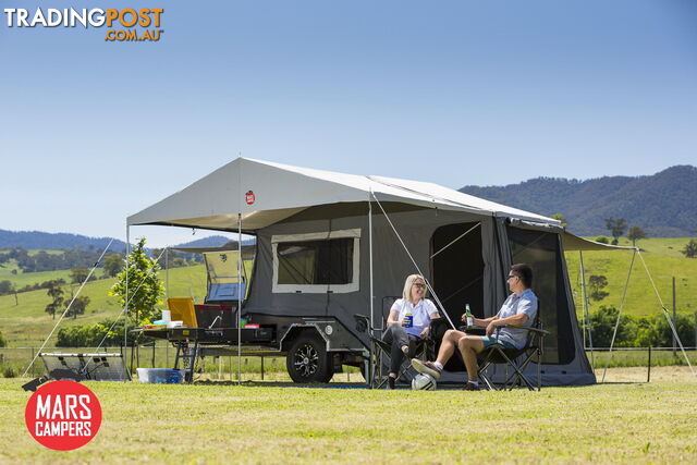 Extremo | Hard Floor Rear Fold Camper Trailer