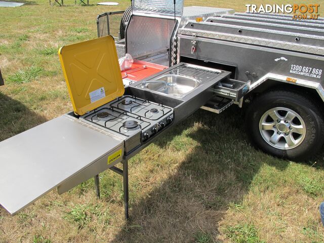 Extremo | Hard Floor Rear Fold Camper Trailer