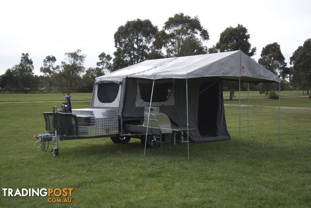 Extremo | Hard Floor Rear Fold Camper Trailer