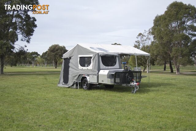 Extremo | Hard Floor Rear Fold Camper Trailer