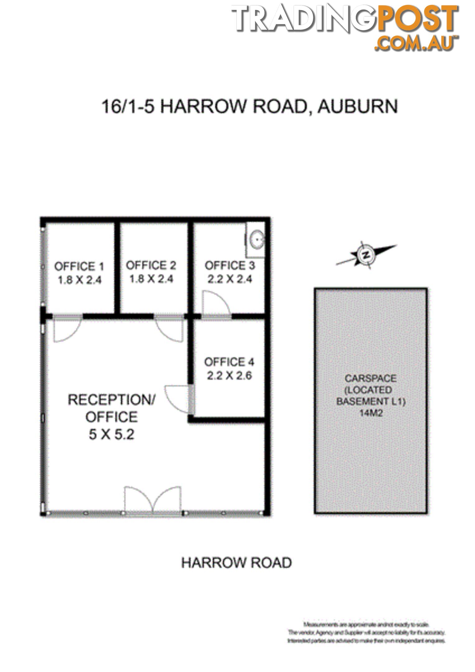 16/1-5 Harrow Rd AUBURN NSW 2144