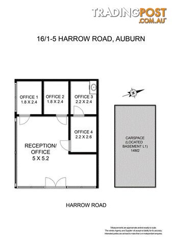 16/1-5 Harrow Rd AUBURN NSW 2144