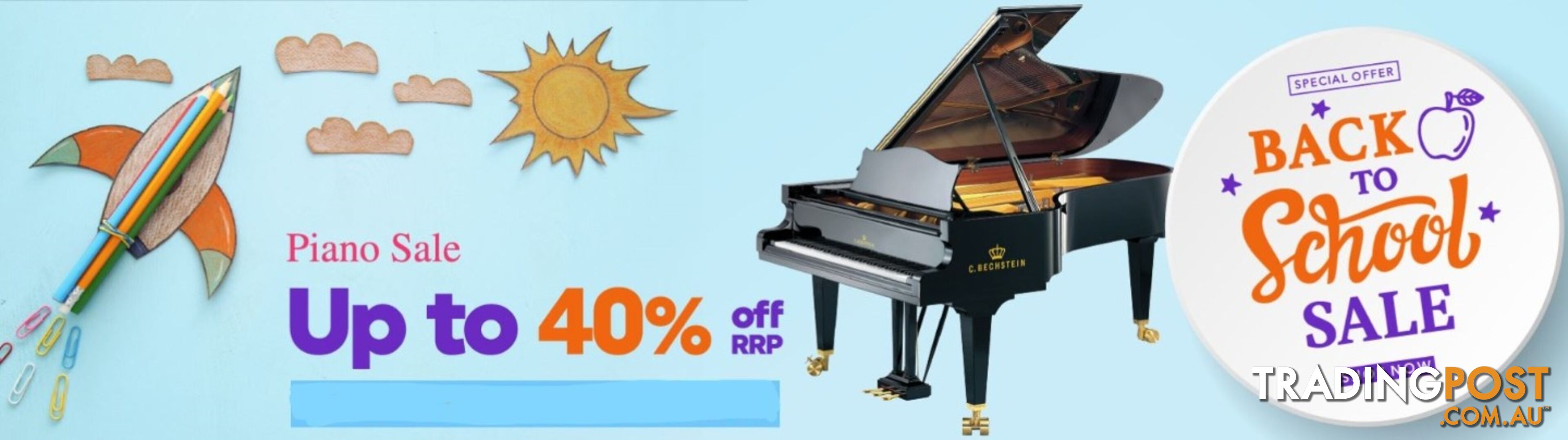 BACK TO SCHOOL PIANO SALE