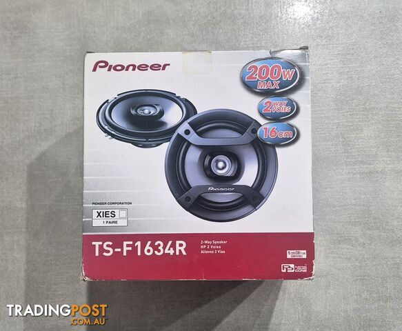 Pioneer TS-F1634R 2 Way Coaxial Car Speakers