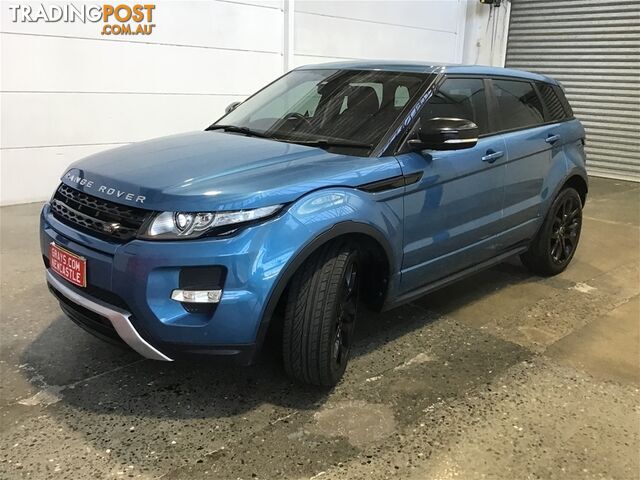 2013 Land Rover Range Rover Evoque TD4 DYNAMIC Turbo Diesel Automatic Wagon