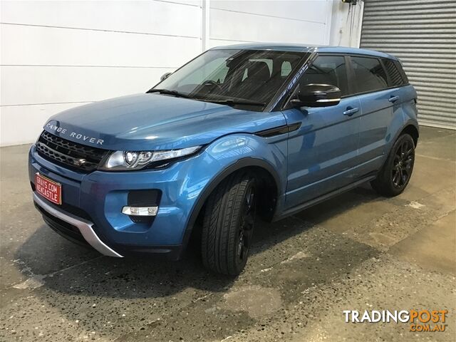 2013 Land Rover Range Rover Evoque TD4 DYNAMIC Turbo Diesel Automatic Wagon