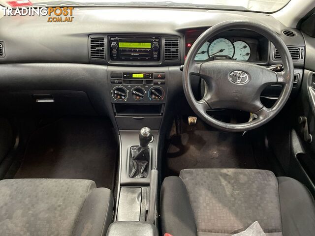 2003 Toyota Corolla Ascent ZZE122R Manual Wagon