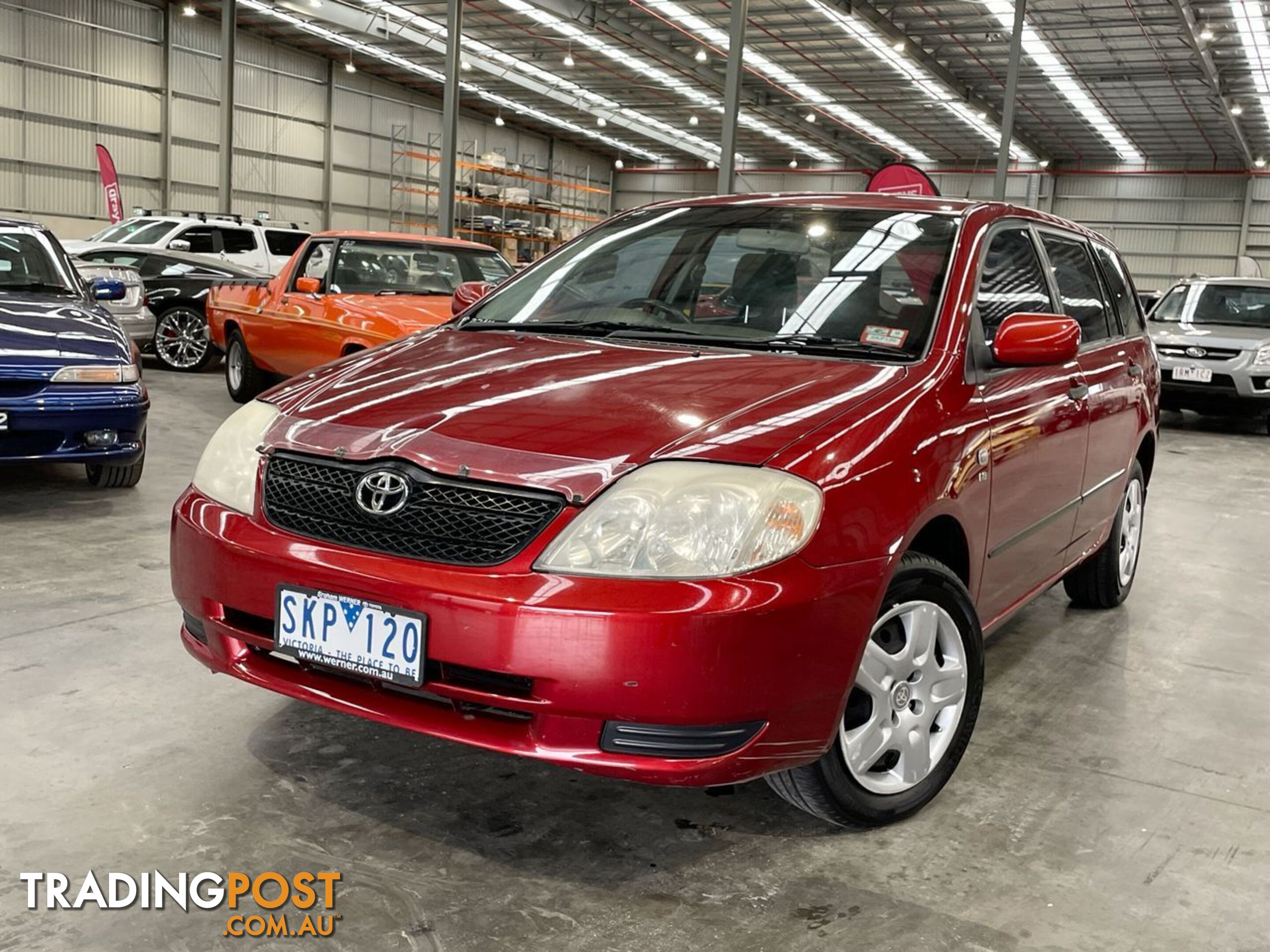 2003 Toyota Corolla Ascent ZZE122R Manual Wagon