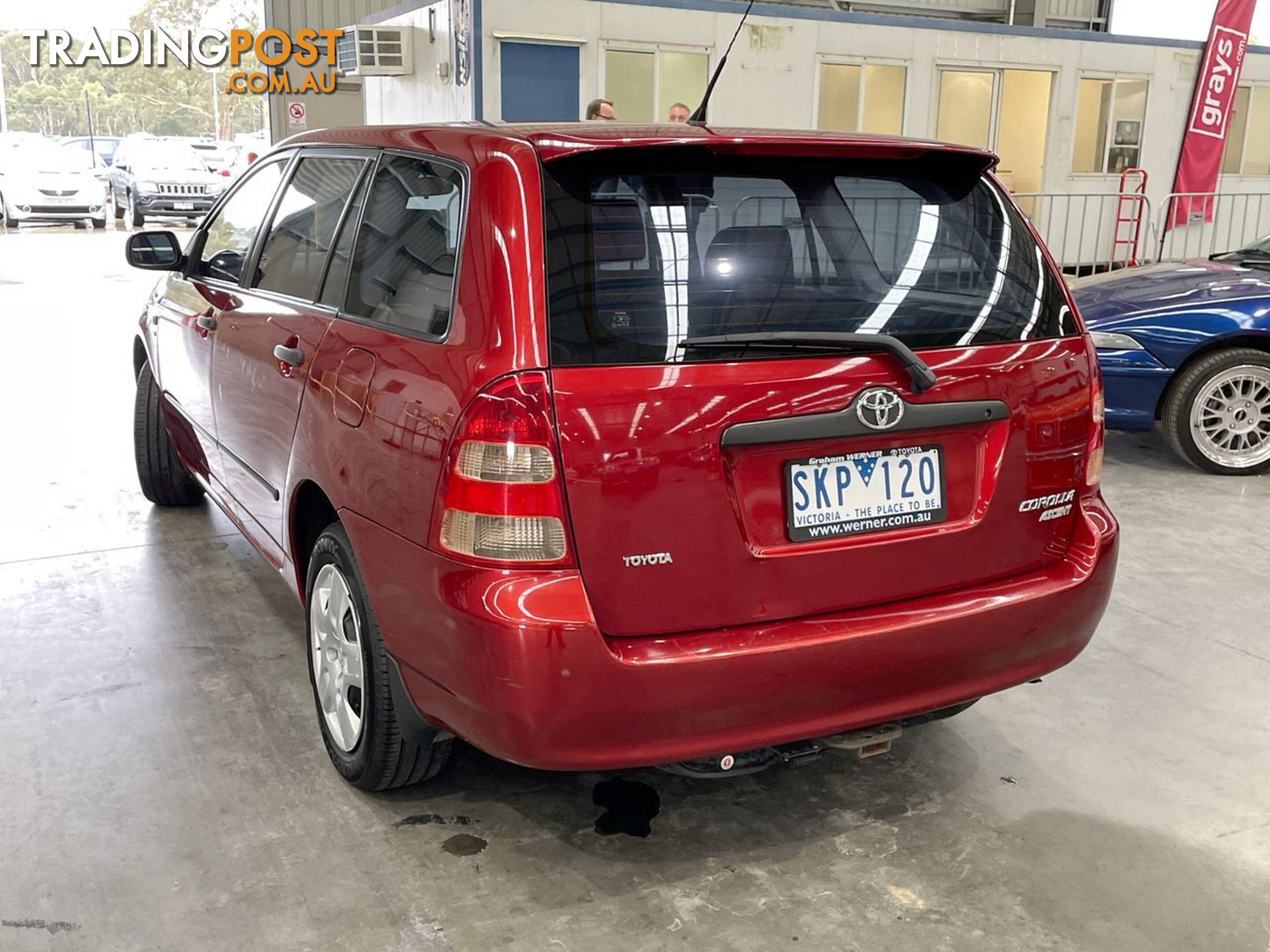 2003 Toyota Corolla Ascent ZZE122R Manual Wagon