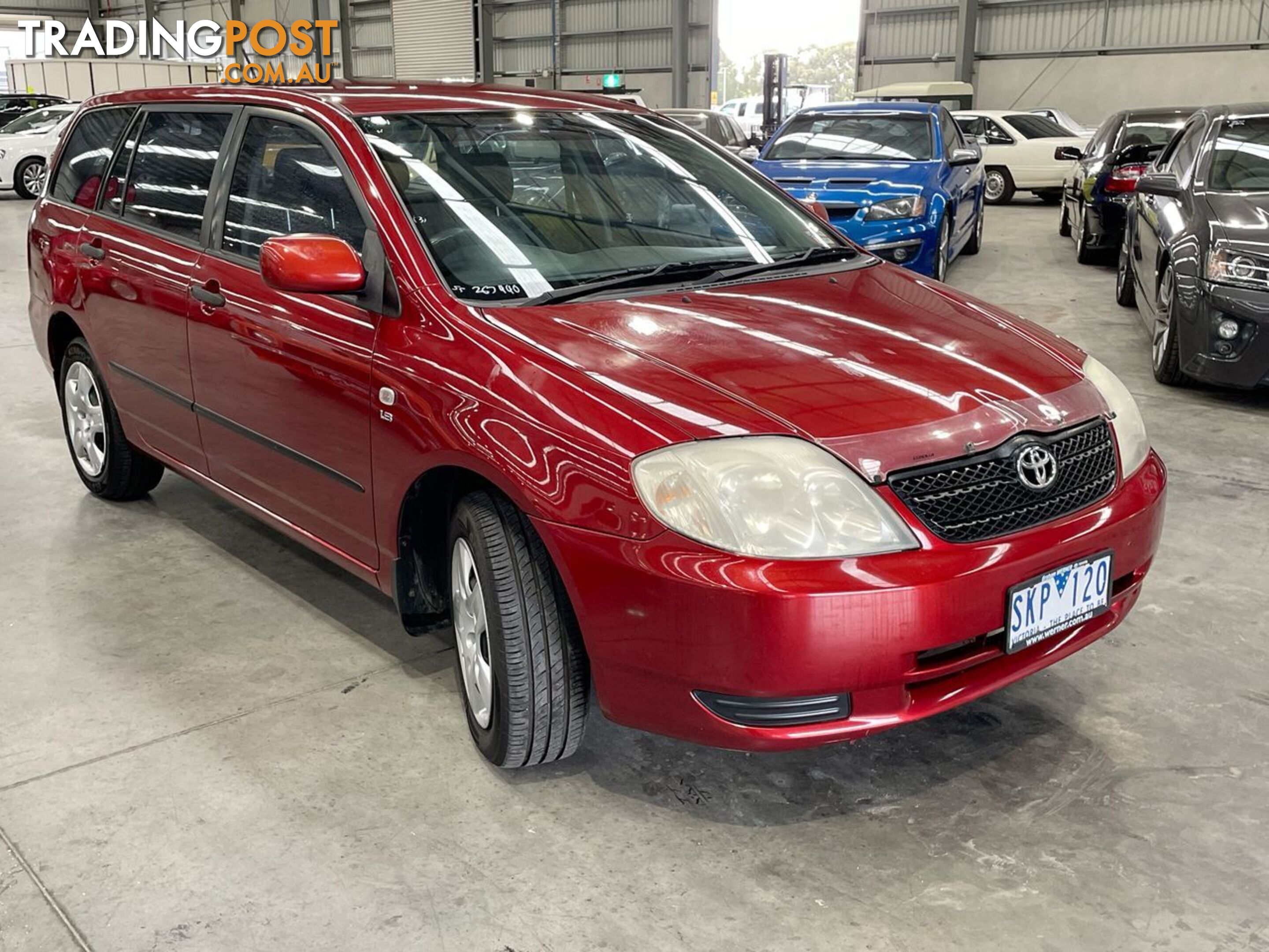 2003 Toyota Corolla Ascent ZZE122R Manual Wagon