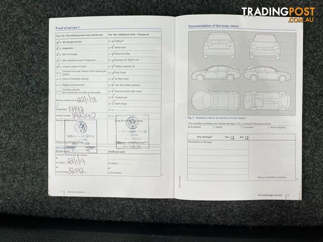 2016 Volkswagen Polo 66TSI TRENDLINE 6R Automatic Hatchback