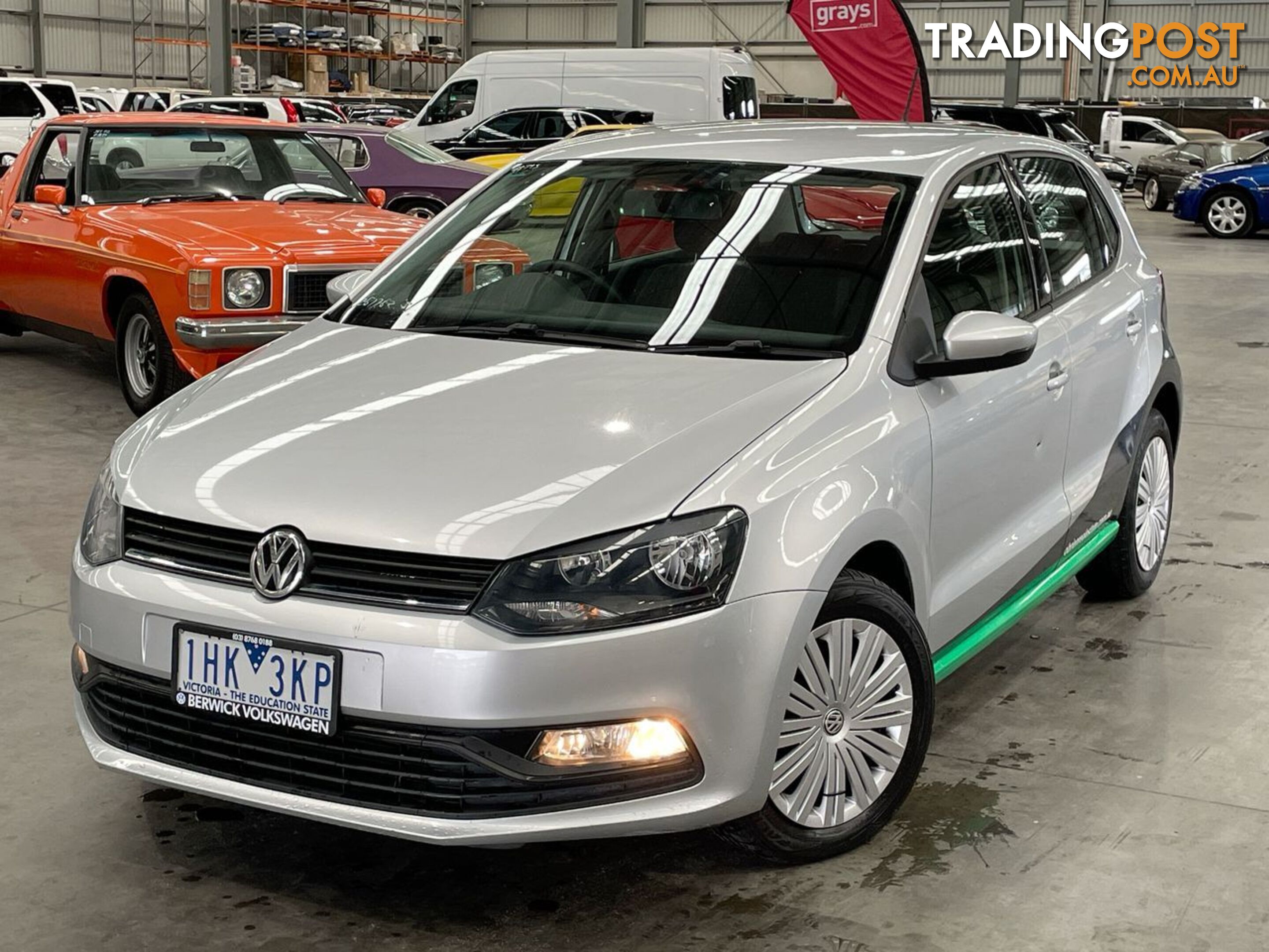 2016 Volkswagen Polo 66TSI TRENDLINE 6R Automatic Hatchback