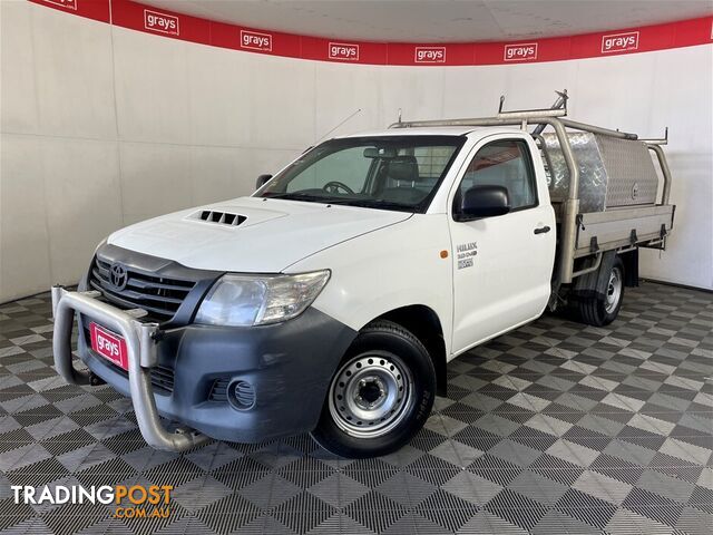2014 Toyota Hilux 4X2 WORKMATE KUN16R Turbo Diesel Manual Cab Chassis