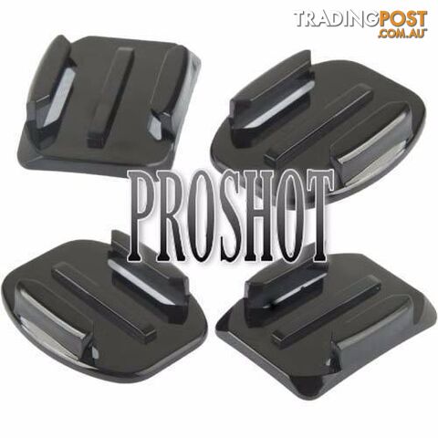 2 PCS Curved Surface Mounts + 2 PCS Flat Surface Mounts + 4 PCS A - photo 2 of 4