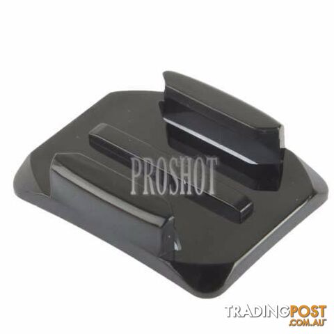2 Curved Surface Mounts + 2 Adhesive Mount Stickers for GoPro - photo 2 of 4