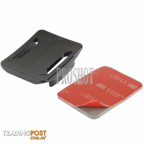 2 Curved Surface Mounts + 2 Adhesive Mount Stickers for GoPro - photo 3 of 4