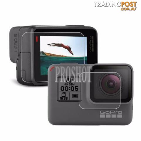 Camera Lens Protective Film + LCD Dispaly Screen Protector Hero5