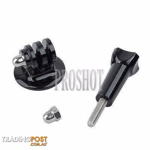 Tripod Mount Adapter +Thumb Knob Screw for gopro hero