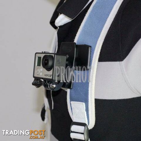 Rotating Backpack Hat Rec-mounts Quick Release Clamp Mount GoPro - photo 2 of 8