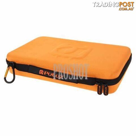 Orange Waterproof Carrying and Travel Case for GoPro HERO