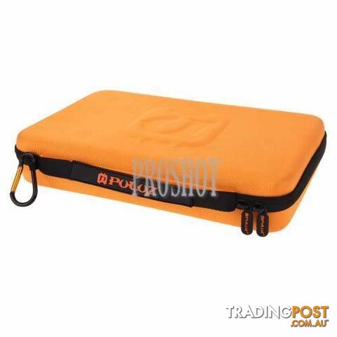 Orange Waterproof Carrying and Travel Case for GoPro HERO