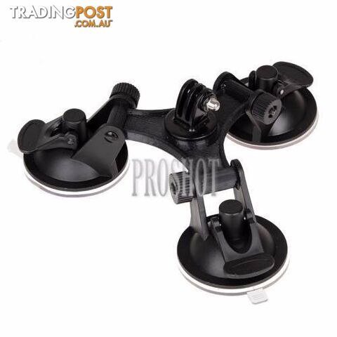Triangle Direction Suction Cup Mount with Hexagonal Screwdriver f