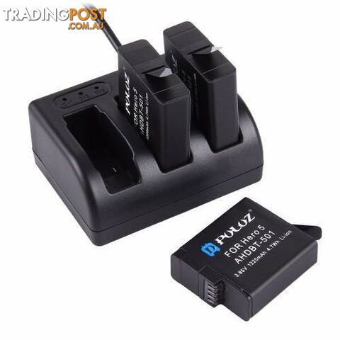 AHDBT-501 3.85V 1220mAh Battery for GoPro HERO5 - photo 5 of 5