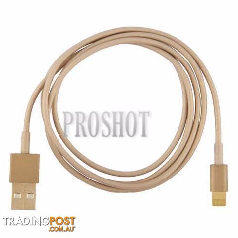 Gold Plated USB sync data / Charging Cable for Iphone 6, 6 Plus, - photo 2 of 3