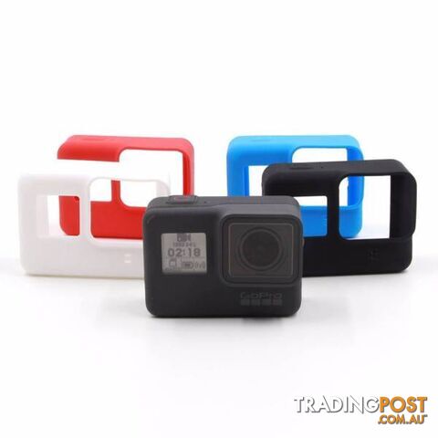 Silicone Camera Housing Case Protective Black for Gopro Hero 5