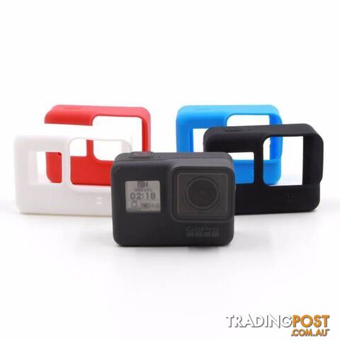 Silicone Camera Housing Case Protective Black for Gopro Hero 5