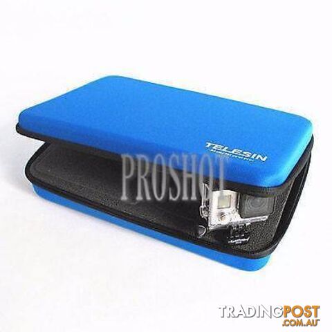 Protective Storage Case Bag For GoPro5/4/3+/3/2 Blue - photo 3 of 9
