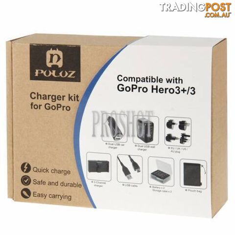 13 in 1 Accessories Charger Total Combo Kit Hero3/3+ - photo 4 of 5