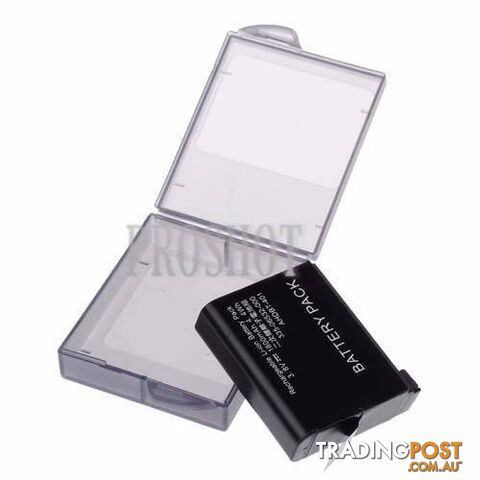 Hard PlasticTransparent BatteryStorage Box for GoProHERO4 Battery