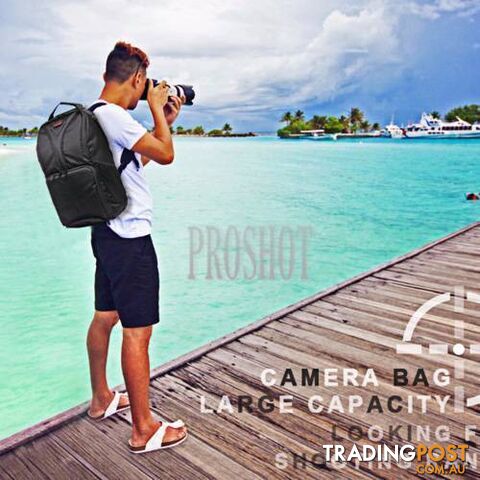 Scratch-proof Outdoor Sports Sling Shoulder Waterproof Camera Bag - photo 3 of 10