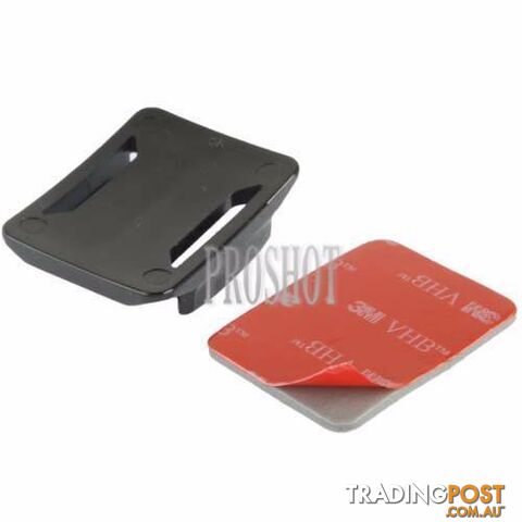 2xCurved Surface+2 x 3M VHB Adhesive Sticky Mount for GoPro Hero - photo 3 of 4