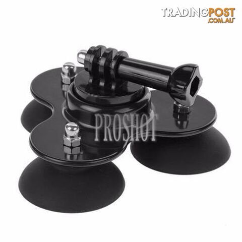 Triangle Suction Cup Mount with Screw for GoPro HERO5 /4 /3+ /3 / - photo 2 of 9