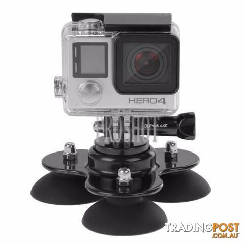 Triangle Suction Cup Mount with Screw for GoPro HERO5 /4 /3+ /3 /