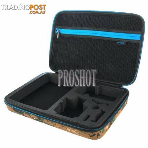 Camouflage Pattern Waterproof Carrying and Travel Case for GoPro - photo 2 of 7