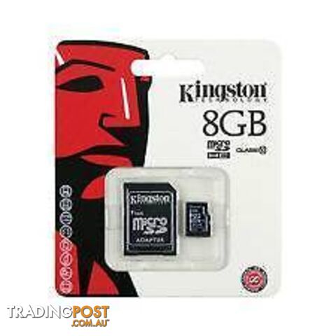 Kingston 8G Micro SD Class 10 with Adaptor