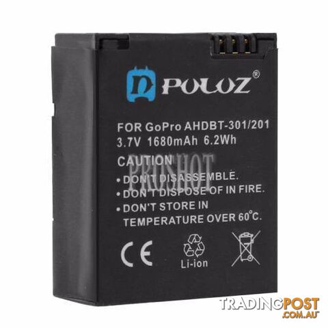 Replacement Battery Pack for GoPro HERO3+/3