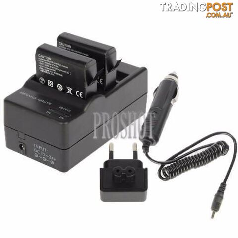 HERO4 AHDBT-401 Digital Camera Double Battery Charger