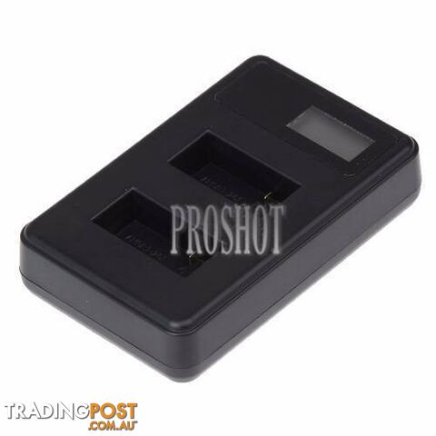 LCD Screen Dual Batteries Charger for GoPro HERO3+ /3 - photo 3 of 5