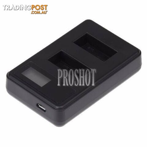 LCD Screen Dual Batteries Charger for GoPro HERO3+ /3 - photo 2 of 5