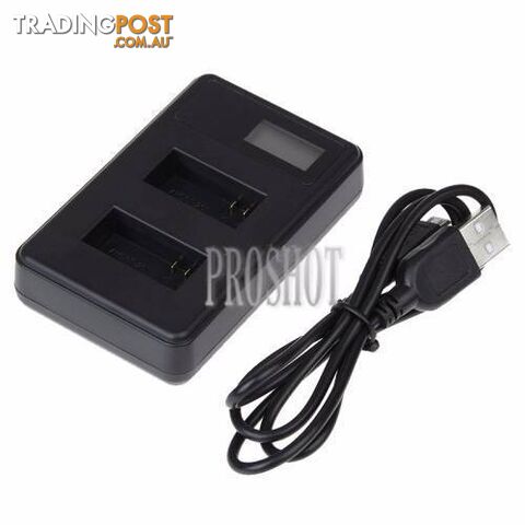 LCD Screen Dual Batteries Charger for GoPro HERO3+ /3 - photo 5 of 5