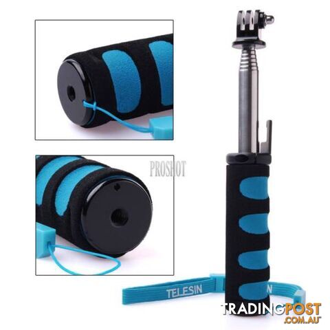 Remote Telescopic Handheld Pole Monopod for GoPro Hero - photo 3 of 7