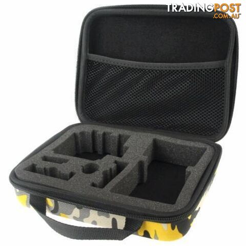 Yellow Camouflage EVA Shockproof Waterproof Portable Case GoPro - photo 5 of 5