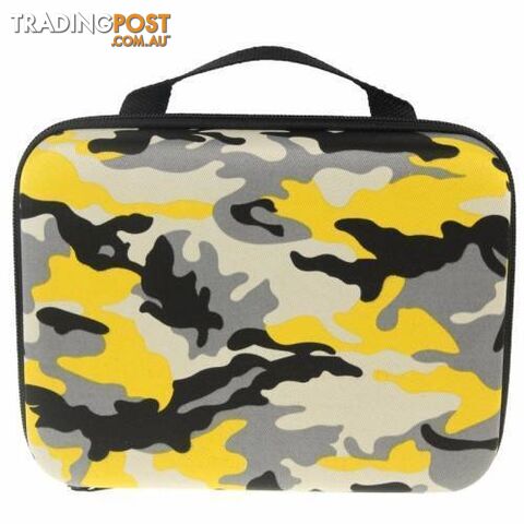 Yellow Camouflage EVA Shockproof Waterproof Portable Case GoPro - photo 3 of 5
