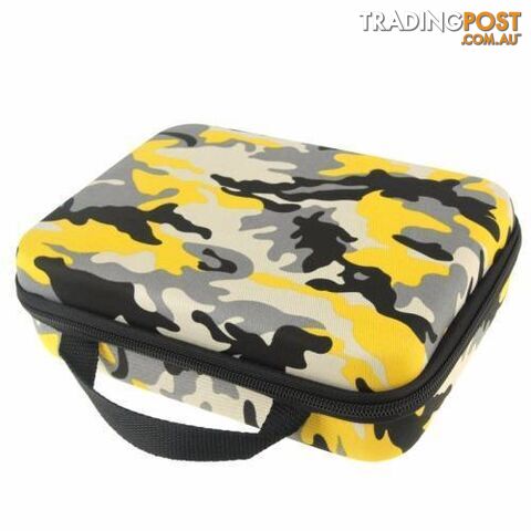 Yellow Camouflage EVA Shockproof Waterproof Portable Case GoPro