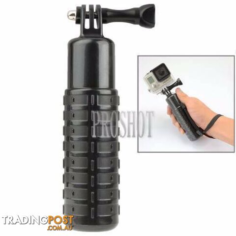 Bobber Floating Hand Grip Handheld Mount with Wrist Strap + Screw - photo 2 of 5